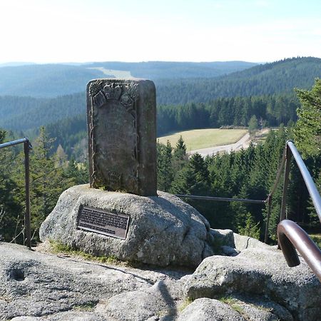 Hotel Schoene Aussicht Hornberg Exteriör bild